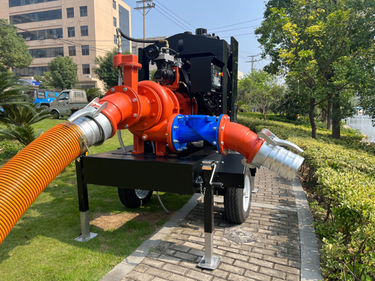 GXD66S10 Cutting Dry Suction Non Clogging Sewage Pump Large Flow Self Priming Water Pump Vacuum Assisted Priming Pump