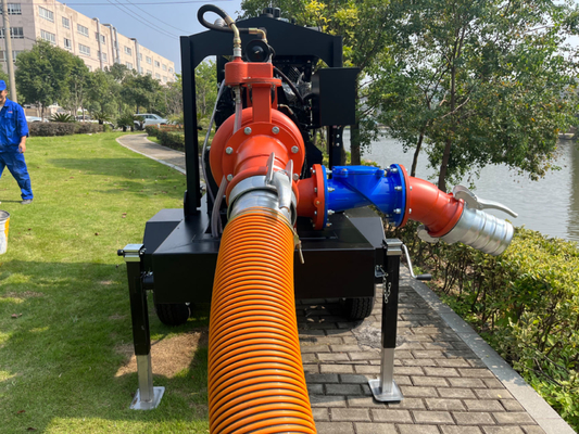 GXD66S10 Cutting Dry Suction Non Clogging Sewage Pump Large Flow Self Priming Water Pump Vacuum Assisted Priming Pump