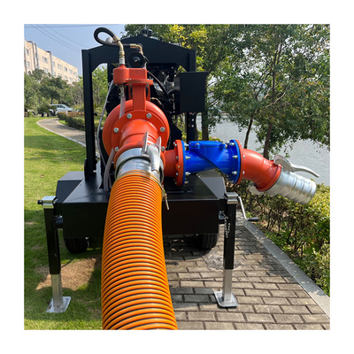 1500r/min Diesel Engine Vacuum-Assisted Priming Pump High Pressure Diesel Engine Water Pump Self Priming Sewage Pump