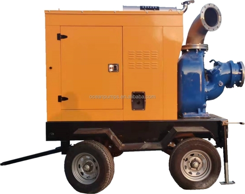 Soundproof Silent Box Construction Pumps Heavy Duty Self Priming Diesel Water Pump