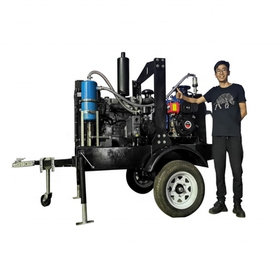 Non Clogging Dry Prime Sewage Water Diesel Engine Pump Dewatering Pump