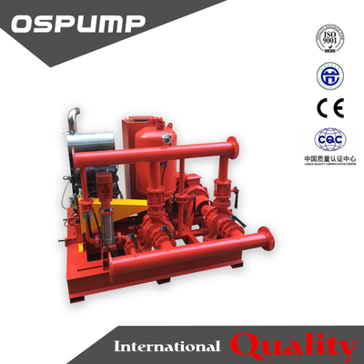 Customized According to Customer's Requirements Factory Supply High Pressure Horizontal Water Diesel Fire Pump Fire Pump Unit