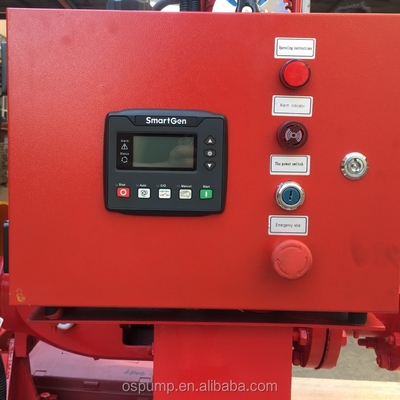 Diesel Engine Pump Fire Fighting 500gpm Fire Pump With Diesel and Electric Pump