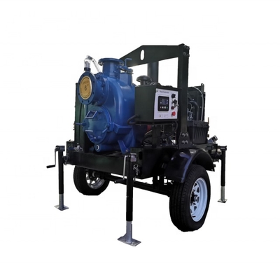 Efficient Non-Clogging Diesel Engine Water Pump Solid Wastewater Self Priming Pump